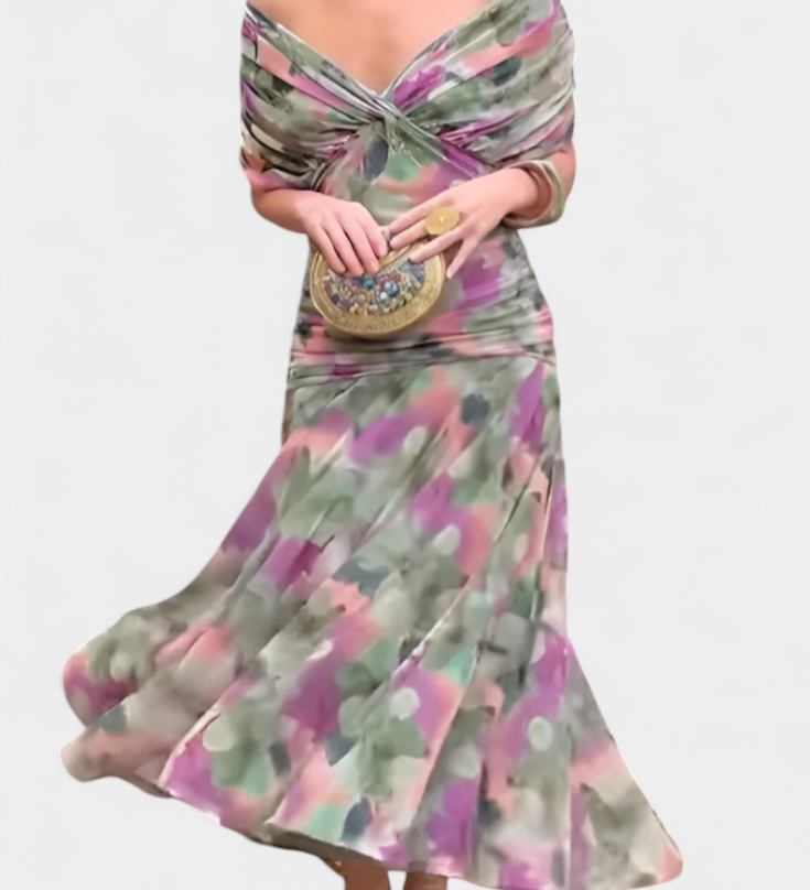 Aurore - Robe Longue Fleurie
