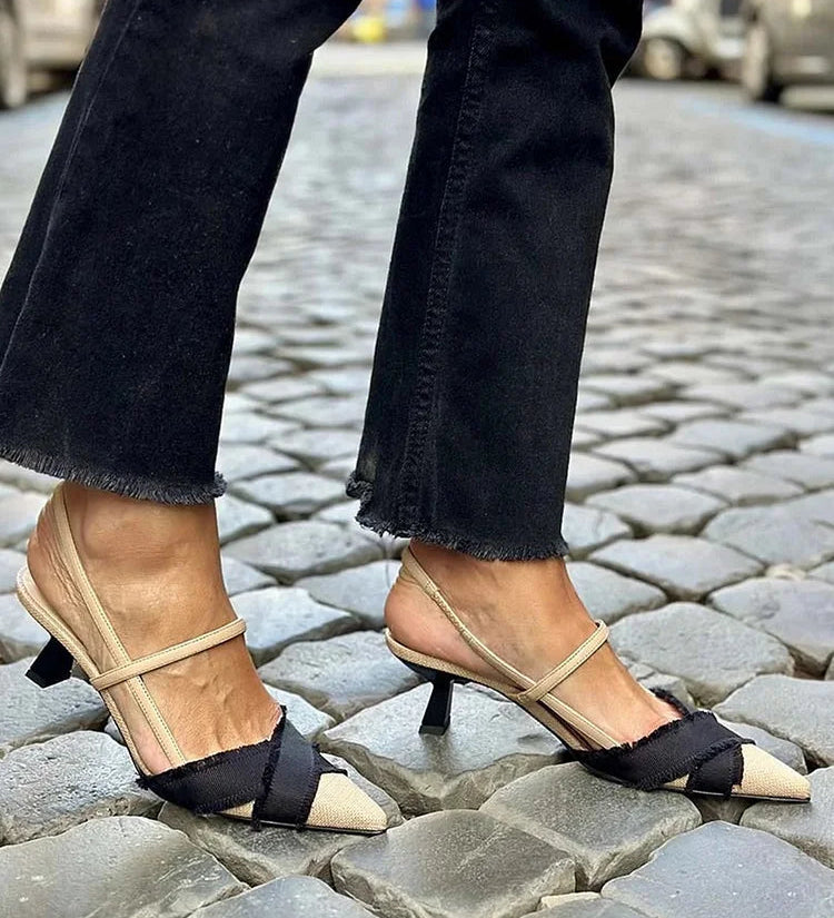 Zoé - Chaussures Slingback Élégantes