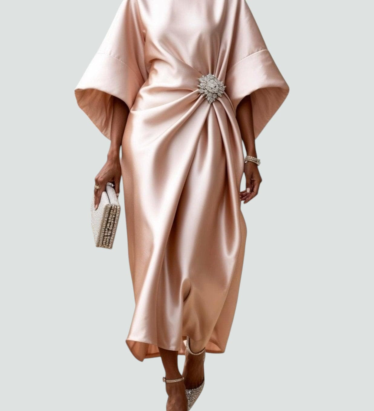 Inès - Robe Longue Élégante