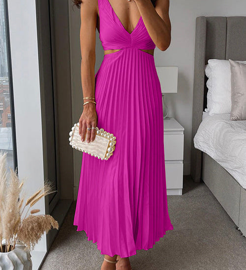 Anaïs - Robe Midi Sans Manches