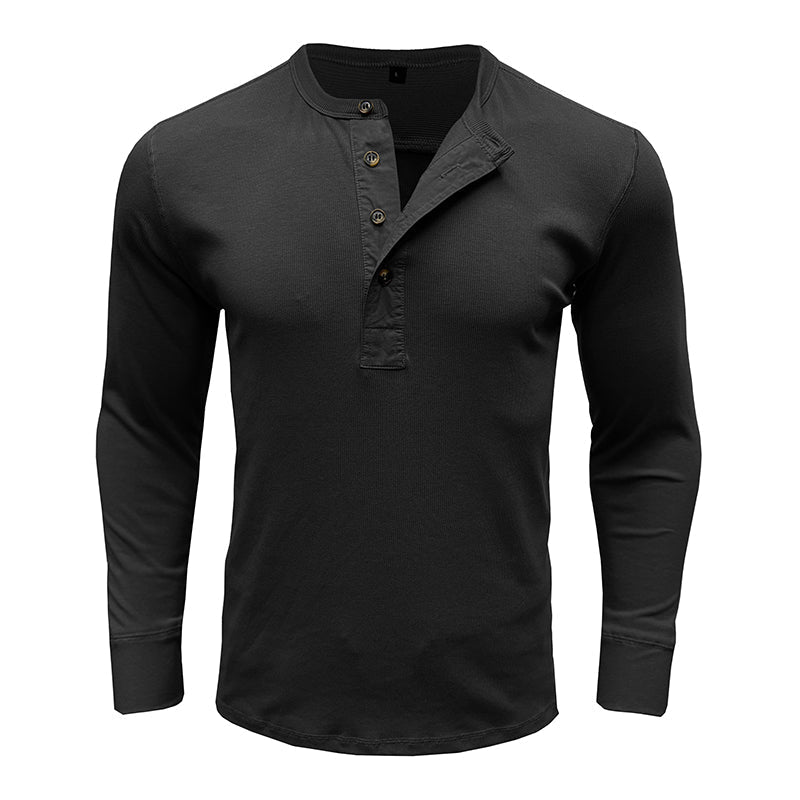 Maëva - Chemise Henley Élégante