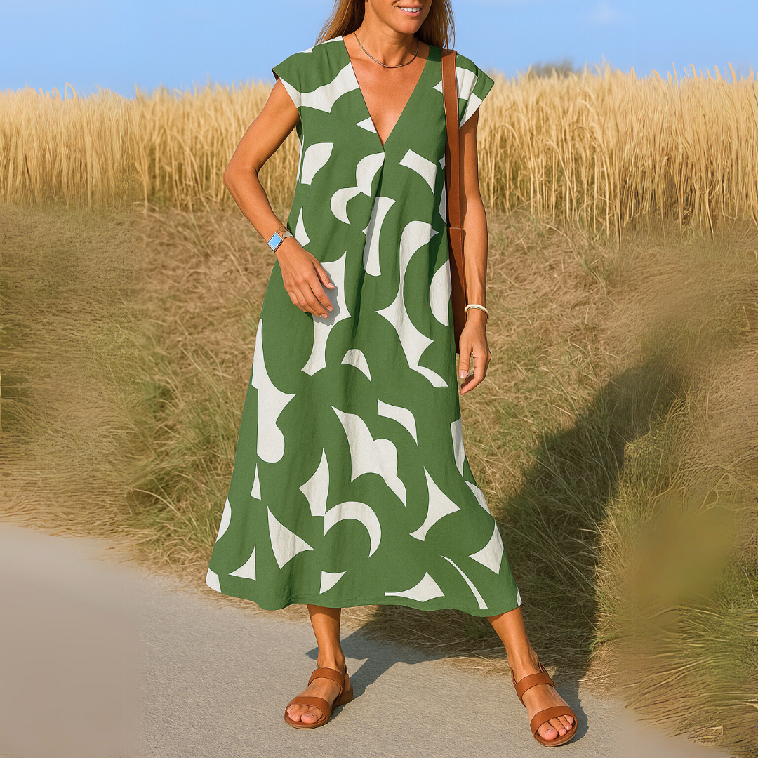 Justine - Robe Fluide Élégante