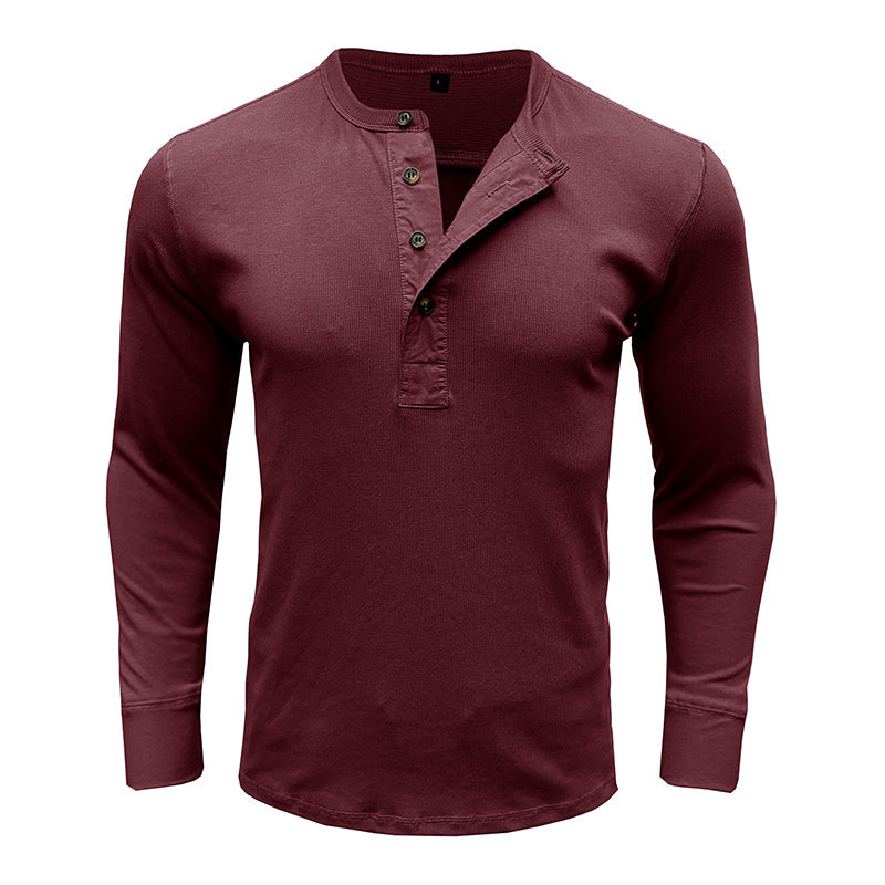 Maëva - Chemise Henley Élégante