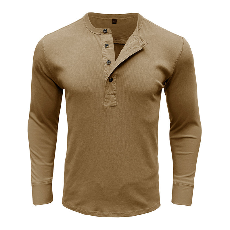 Maëva - Chemise Henley Élégante