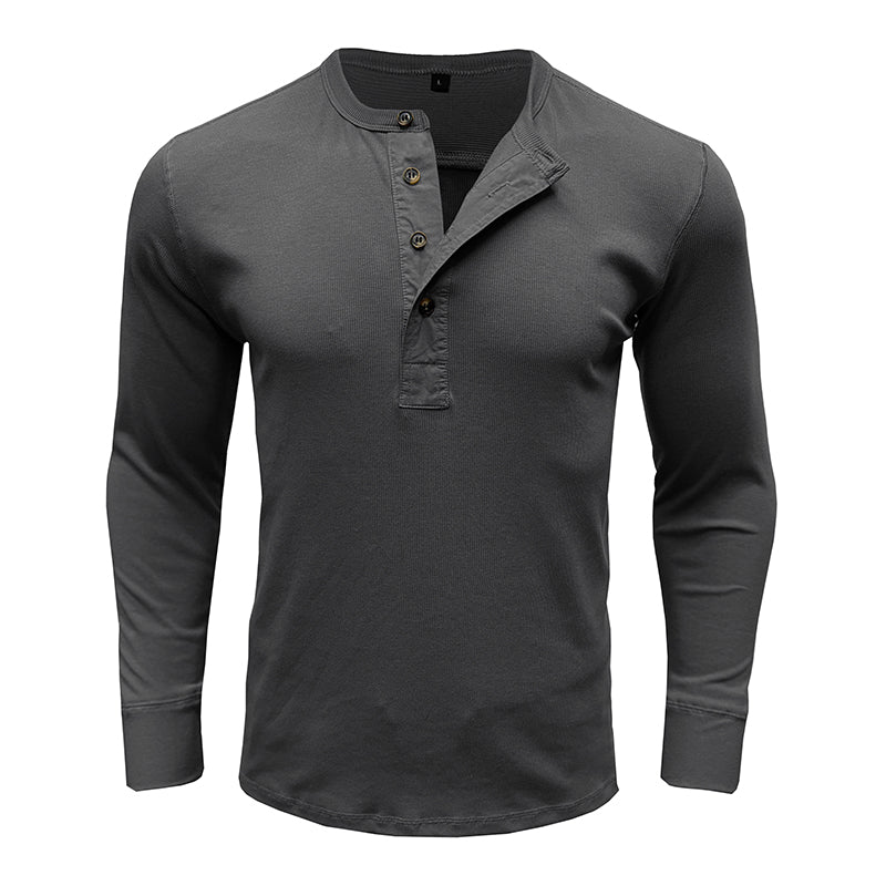 Maëva - Chemise Henley Élégante