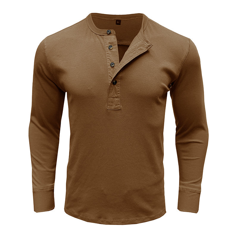 Maëva - Chemise Henley Élégante