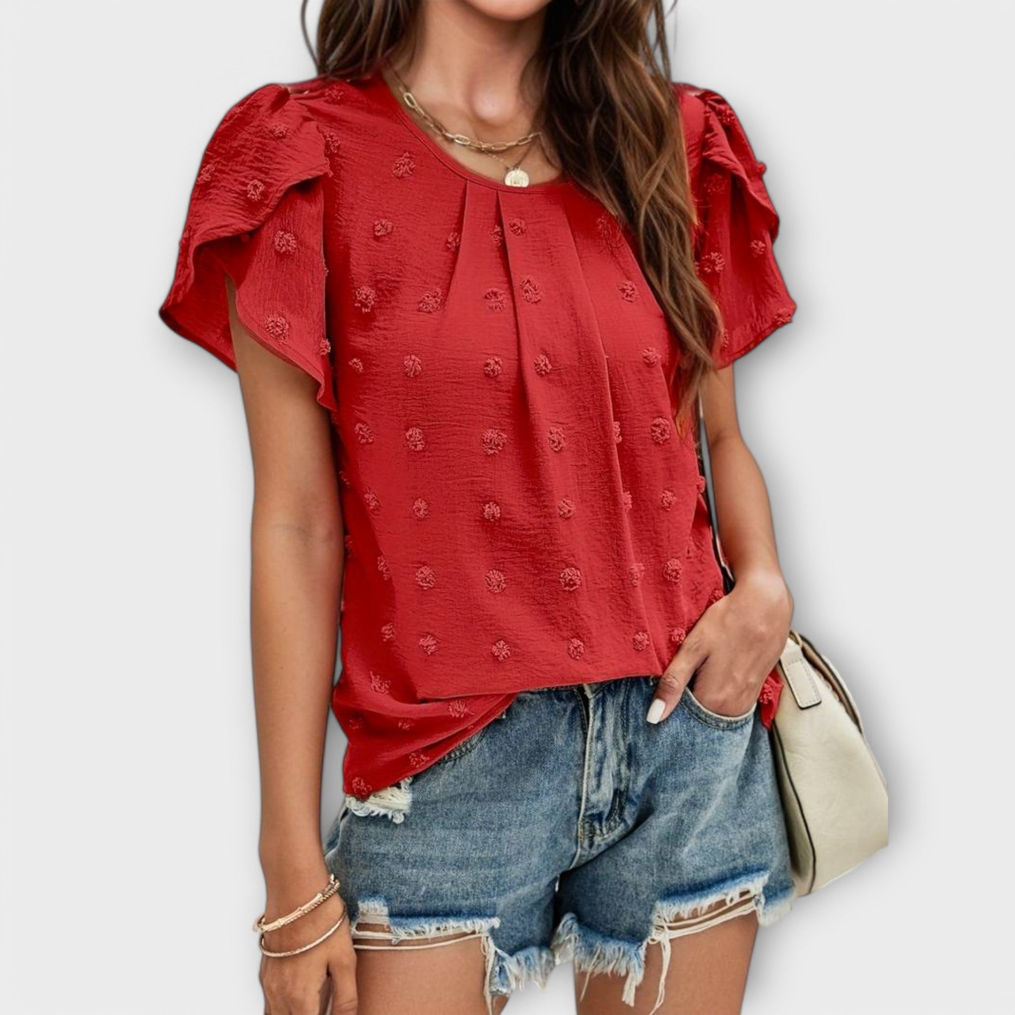 Clara - Blouse Swiss Dot