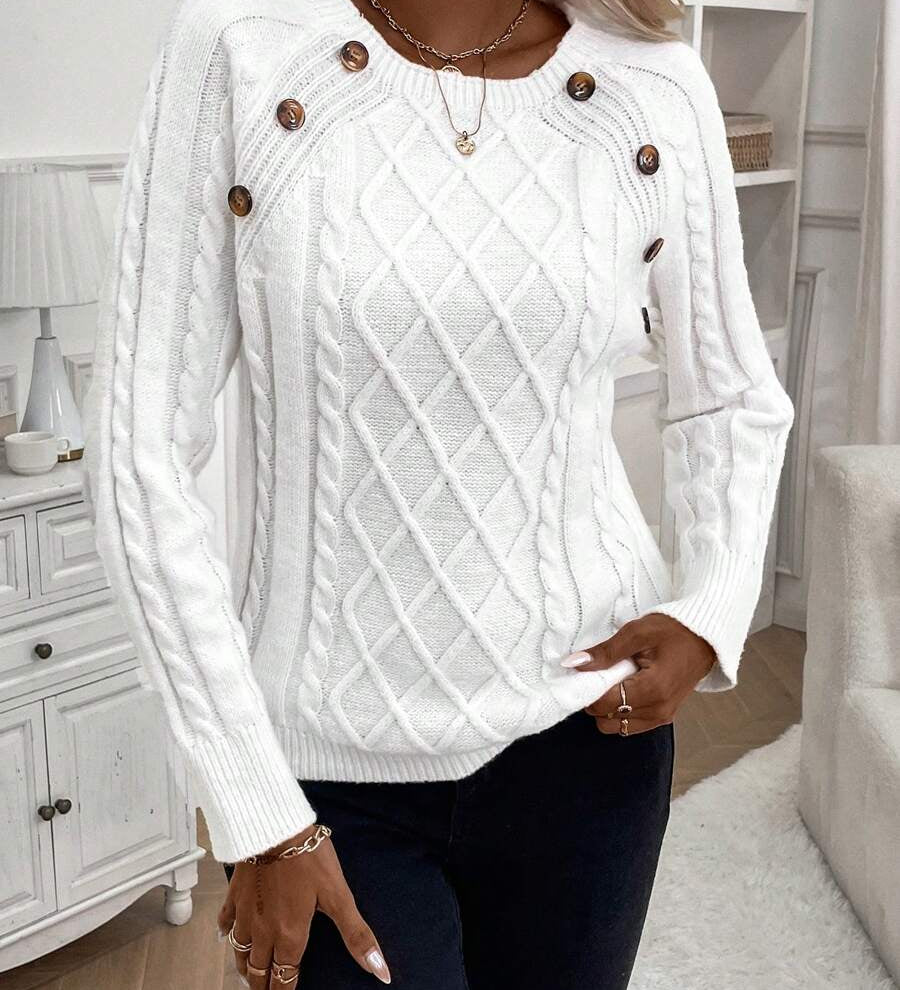 Maëlle - Pull Torsadé Chic