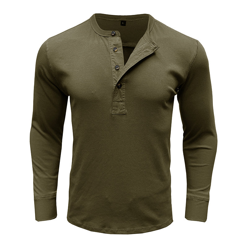Maëva - Chemise Henley Élégante