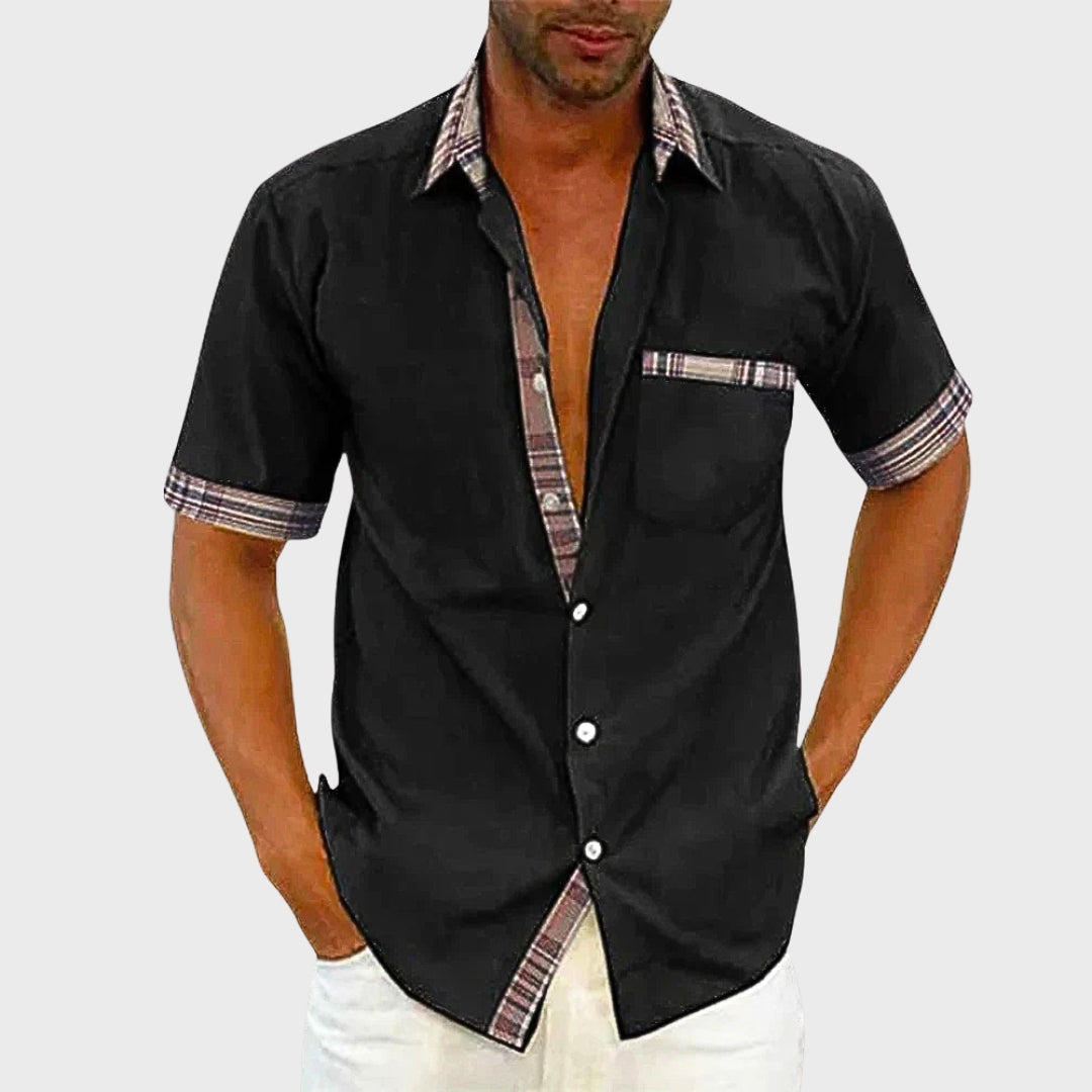Élise - Chemise Courte Élégante