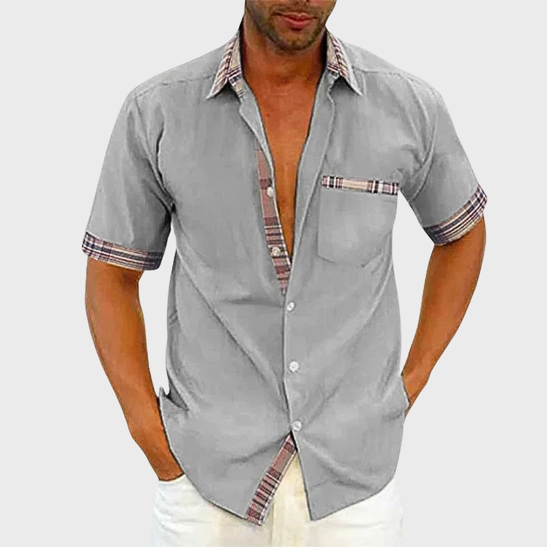 Élise - Chemise Courte Élégante