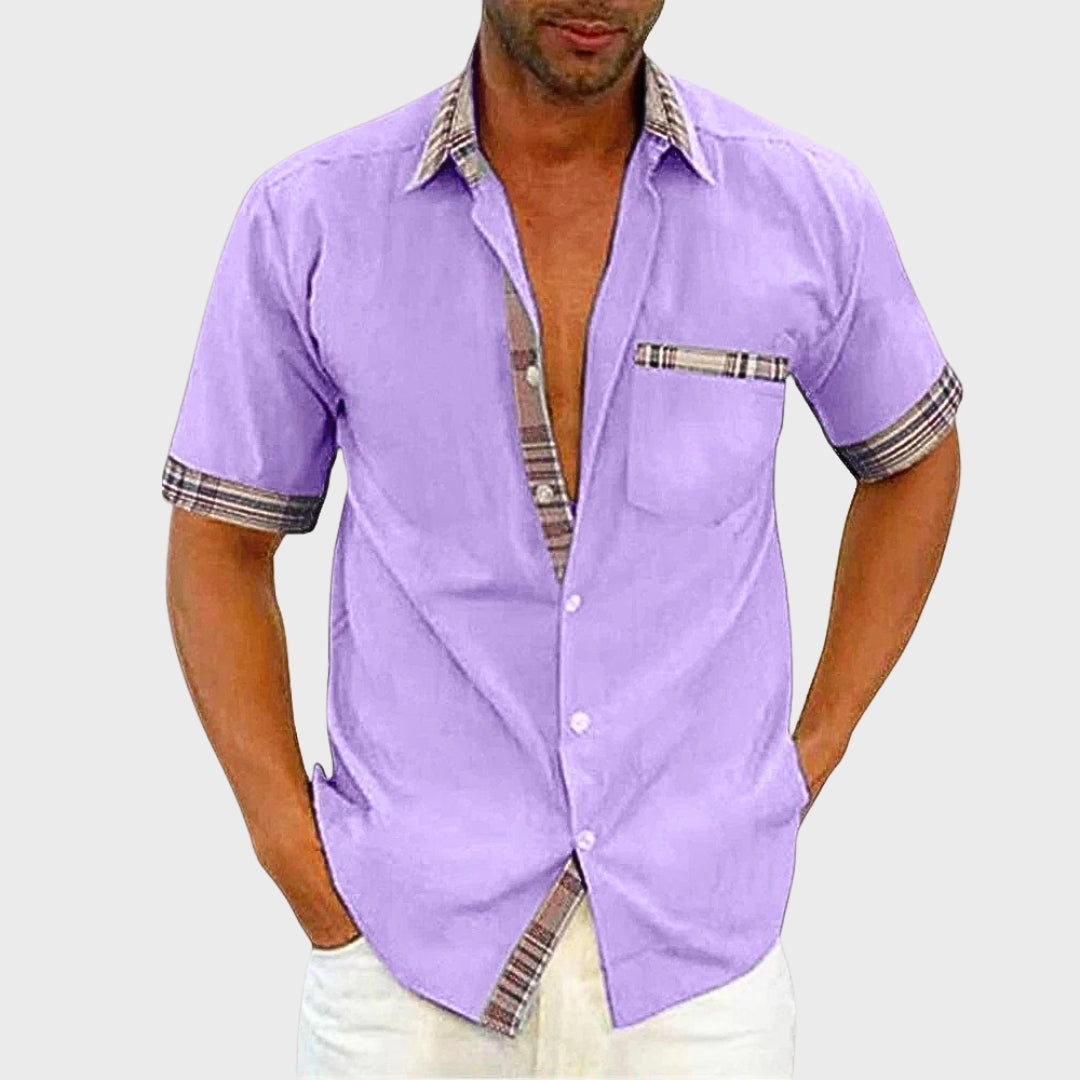 Élise - Chemise Courte Élégante