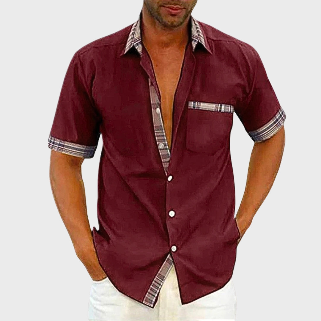 Élise - Chemise Courte Élégante