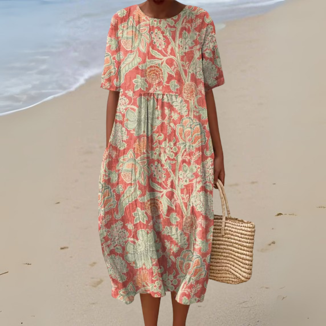 Margot - Robe Coton Florale