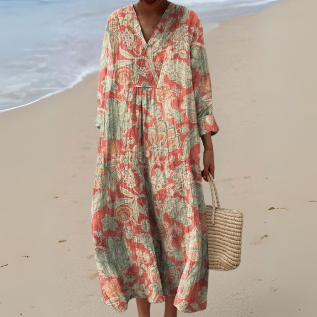 Margot - Robe Coton Florale