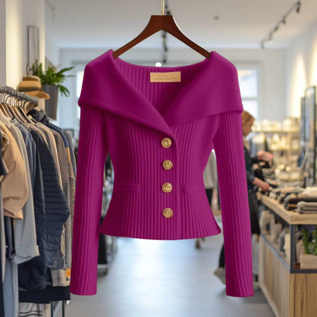 Margaux - Blouse Élégante Tricot