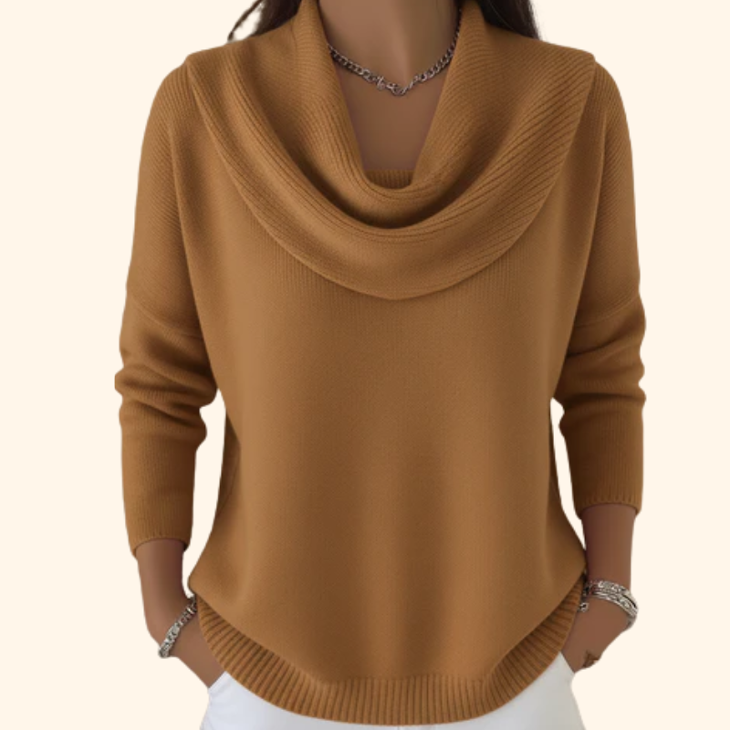Gaëlle - Pull Chic Drapé