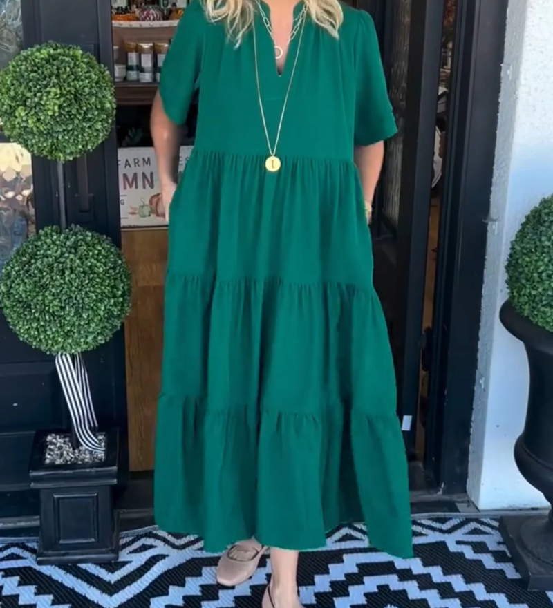 Anaïs - Robe Maxi Élégante