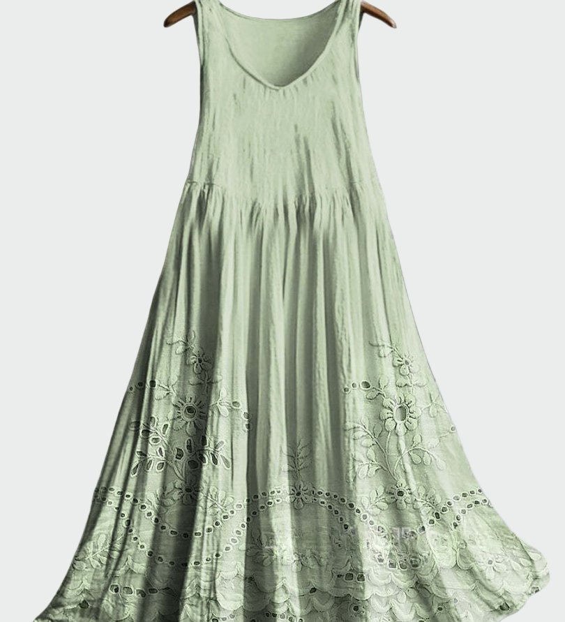 Inès - Robe Dentelle Anglaise