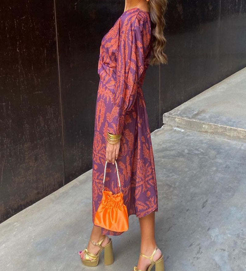 Pauline - Robe Midi Écologique