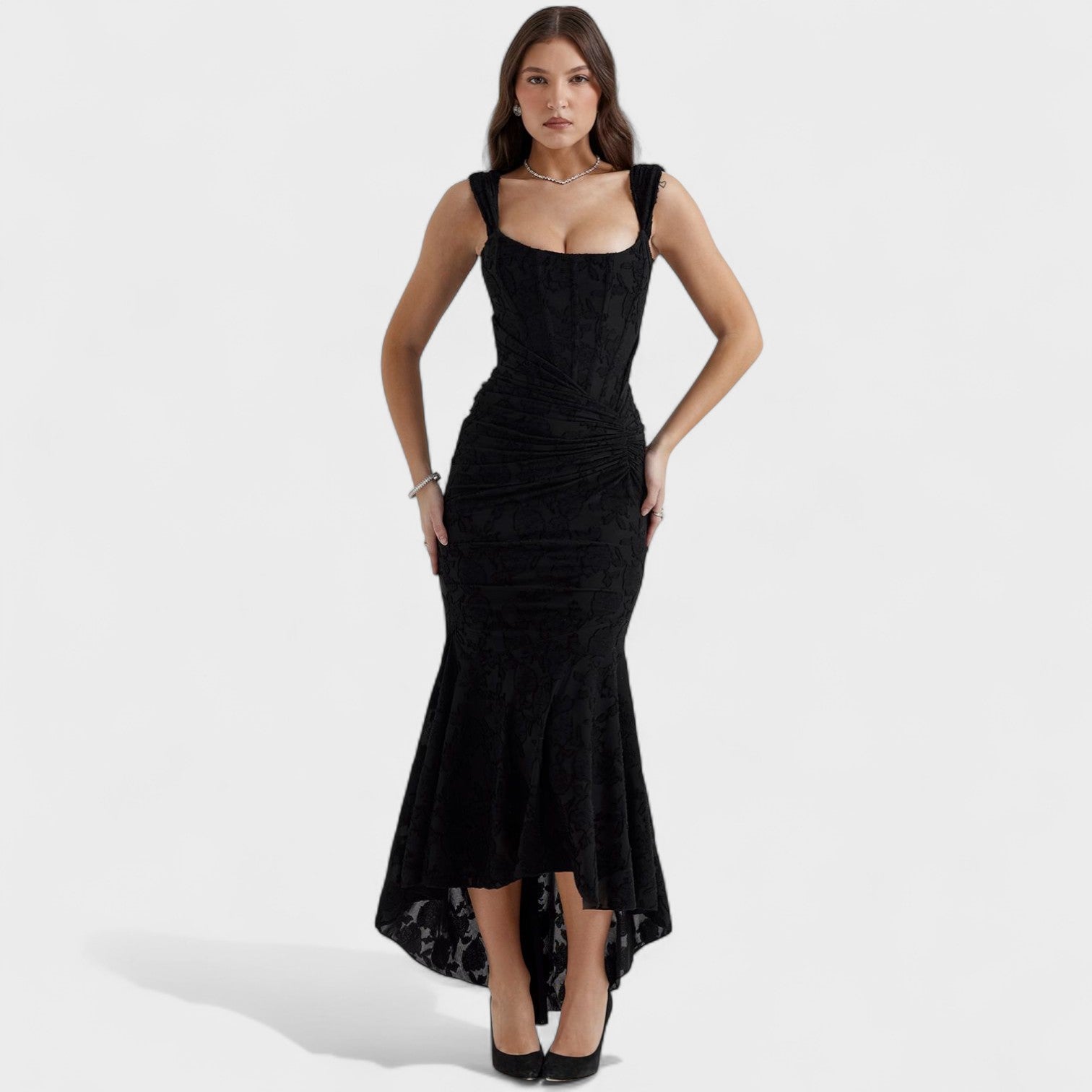 Inès - Robe Silhouette Sculpturale