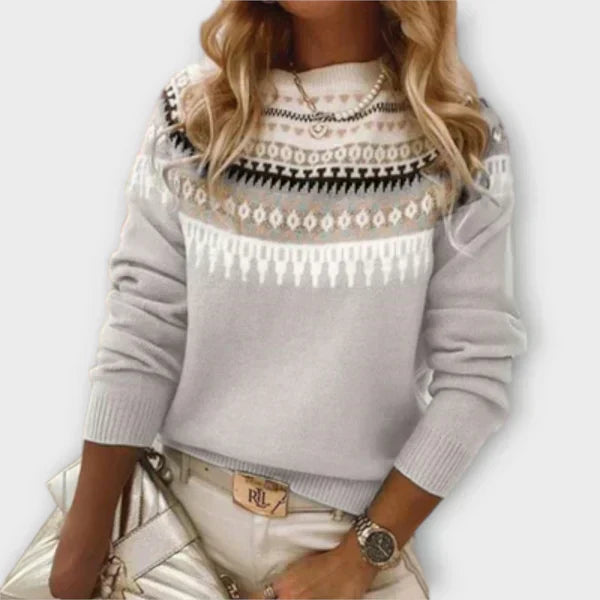 Justine - Pull Élégant Tricot