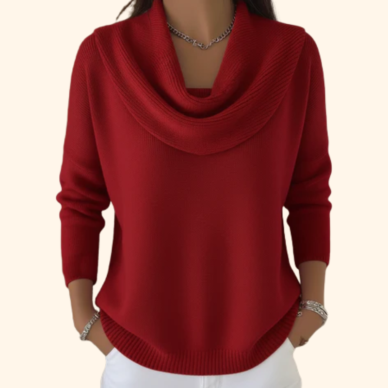 Gaëlle - Pull Chic Drapé