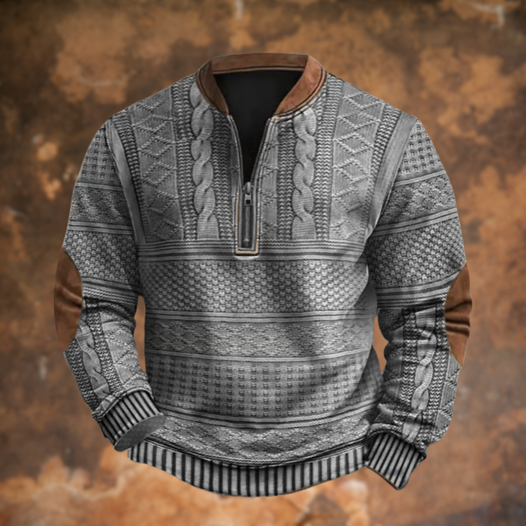 Clara - Sweat Zippé Vintage