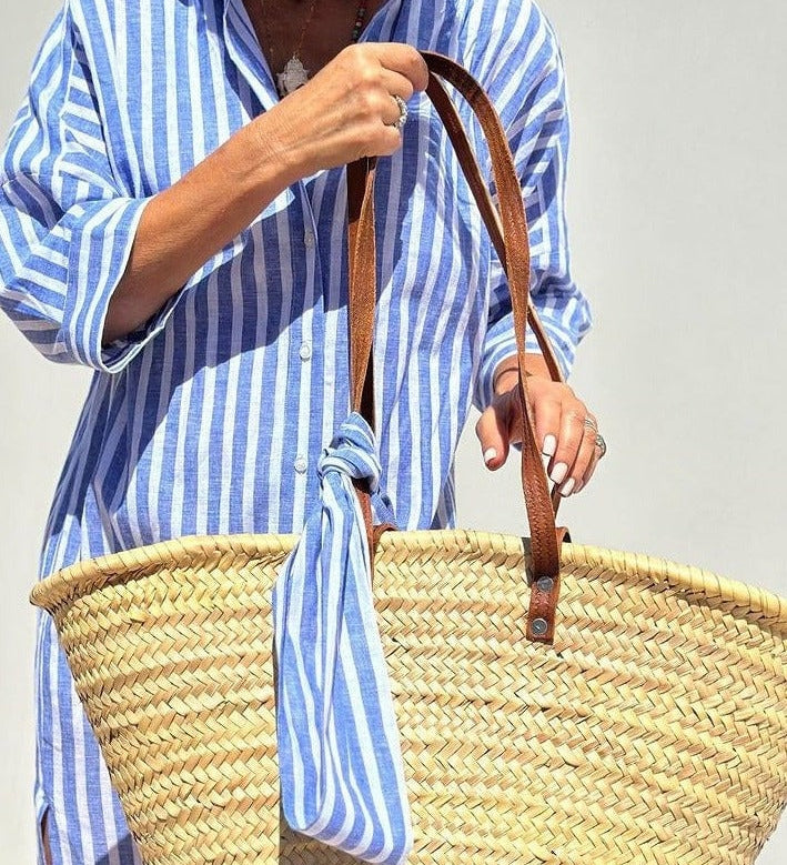 Anaïs - Chemise Rayée Élégante