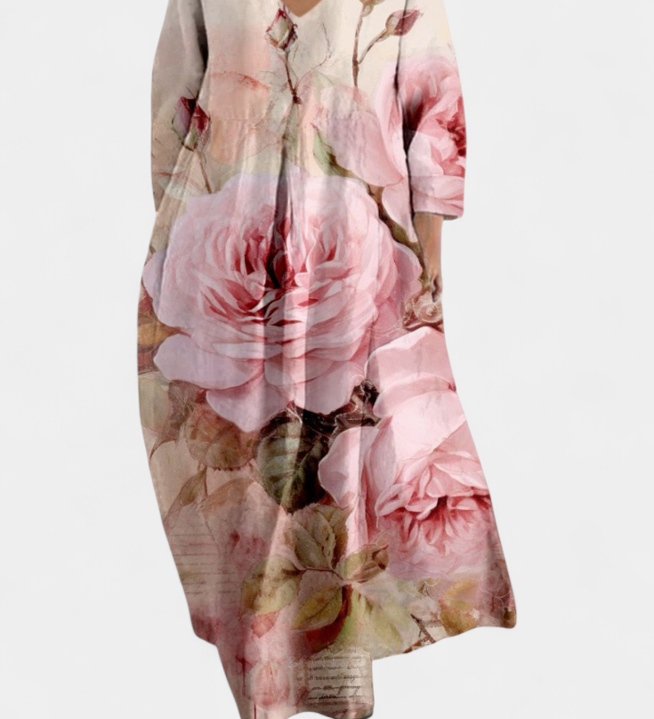 Valentine - Robe Fluide Fleurie