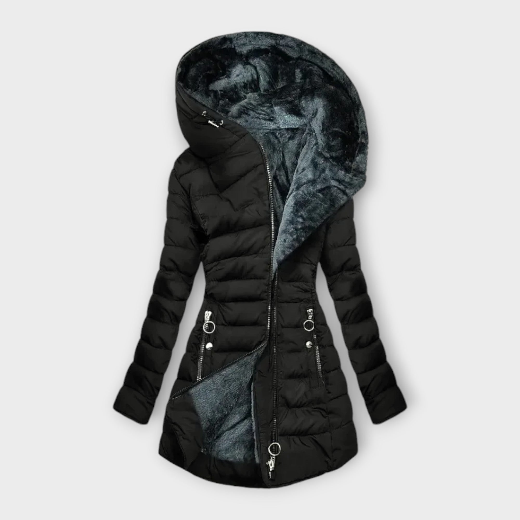 Anaïs - Manteau Chic Cuir