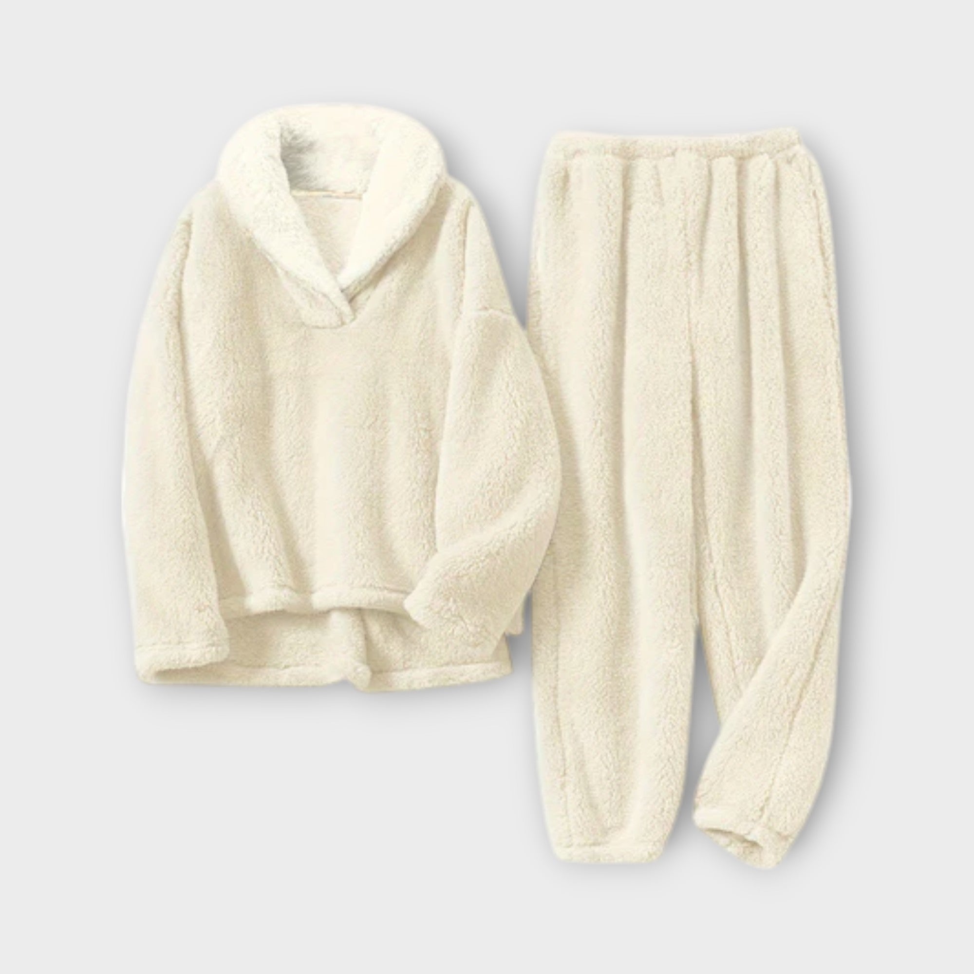 Sarah - Ensemble Flanelle Élégant