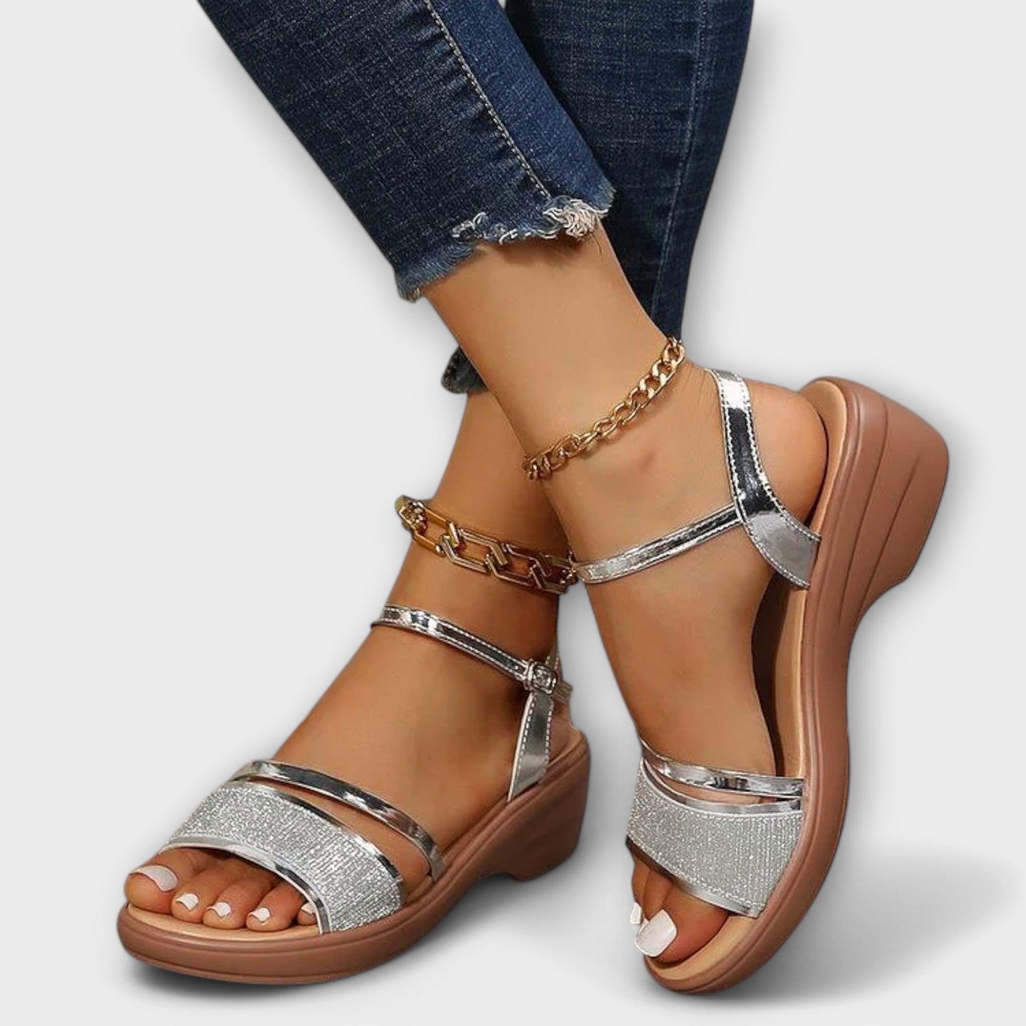 Delphine - Sandales Orthopédiques Élégantes