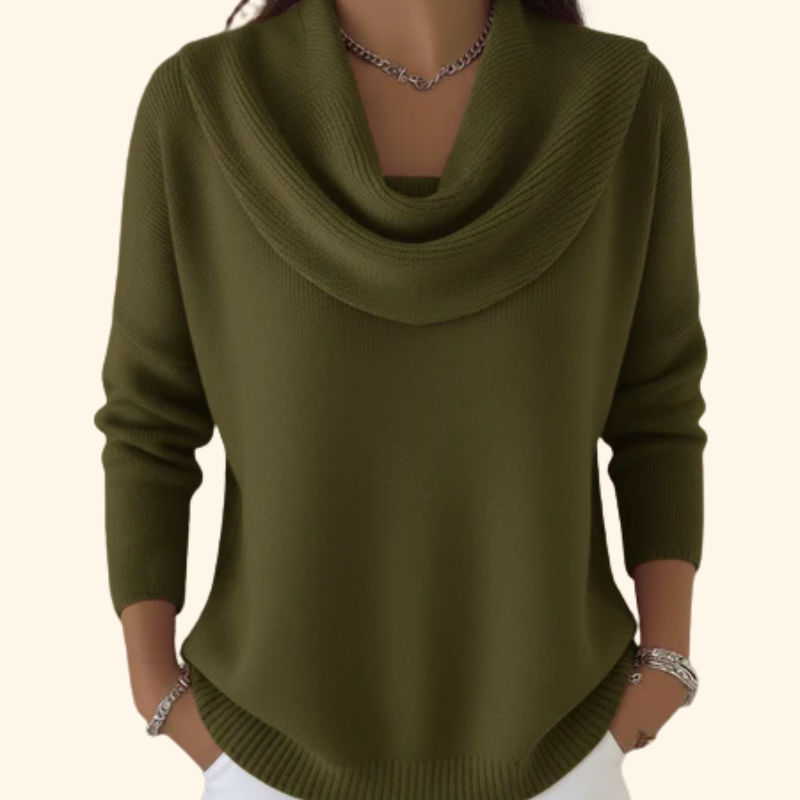 Gaëlle - Pull Chic Drapé