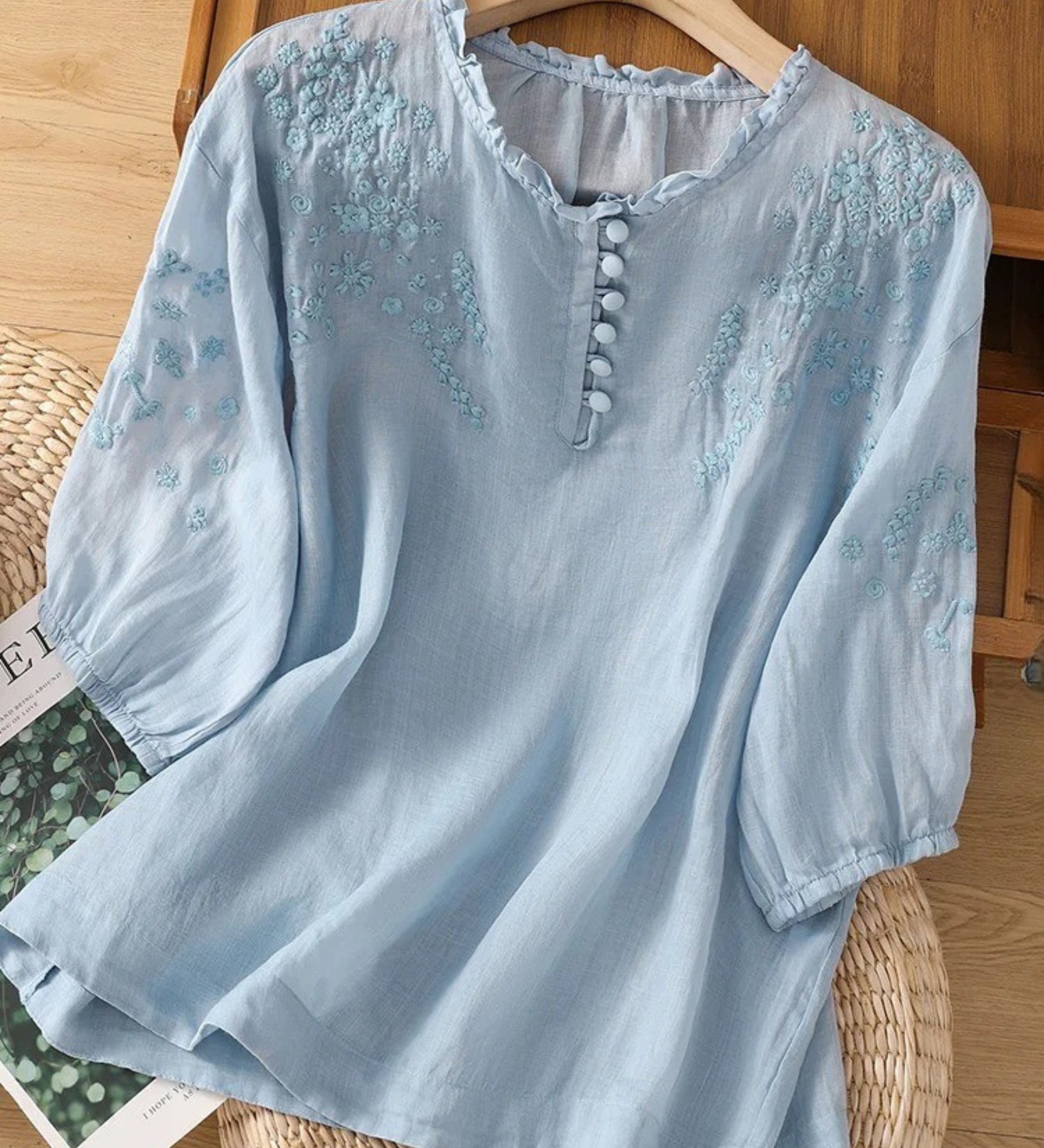 Clara - Blouse Chic Coton
