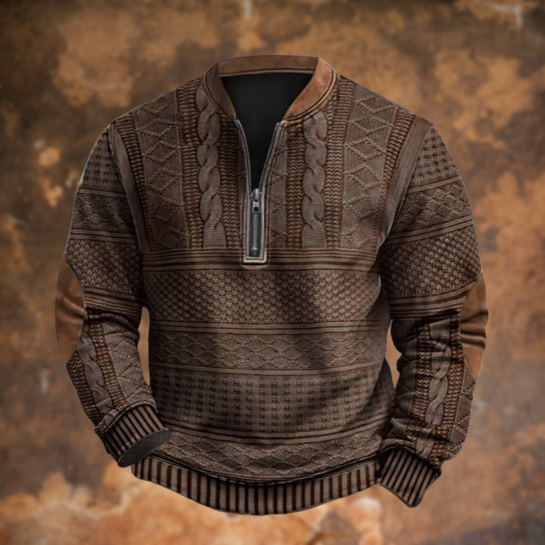 Clara - Sweat Zippé Vintage
