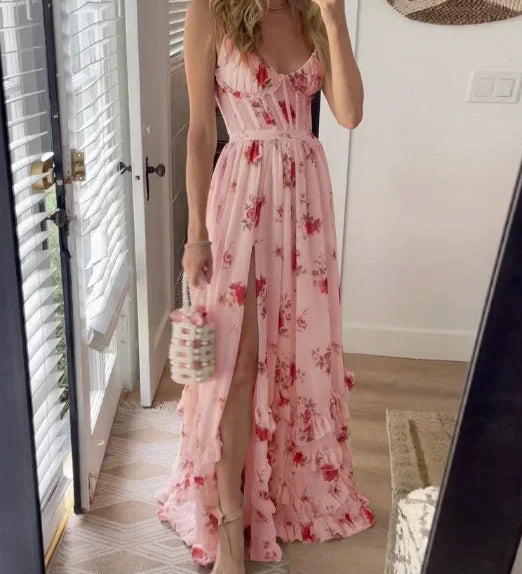 Justine - Robe Midi Florale