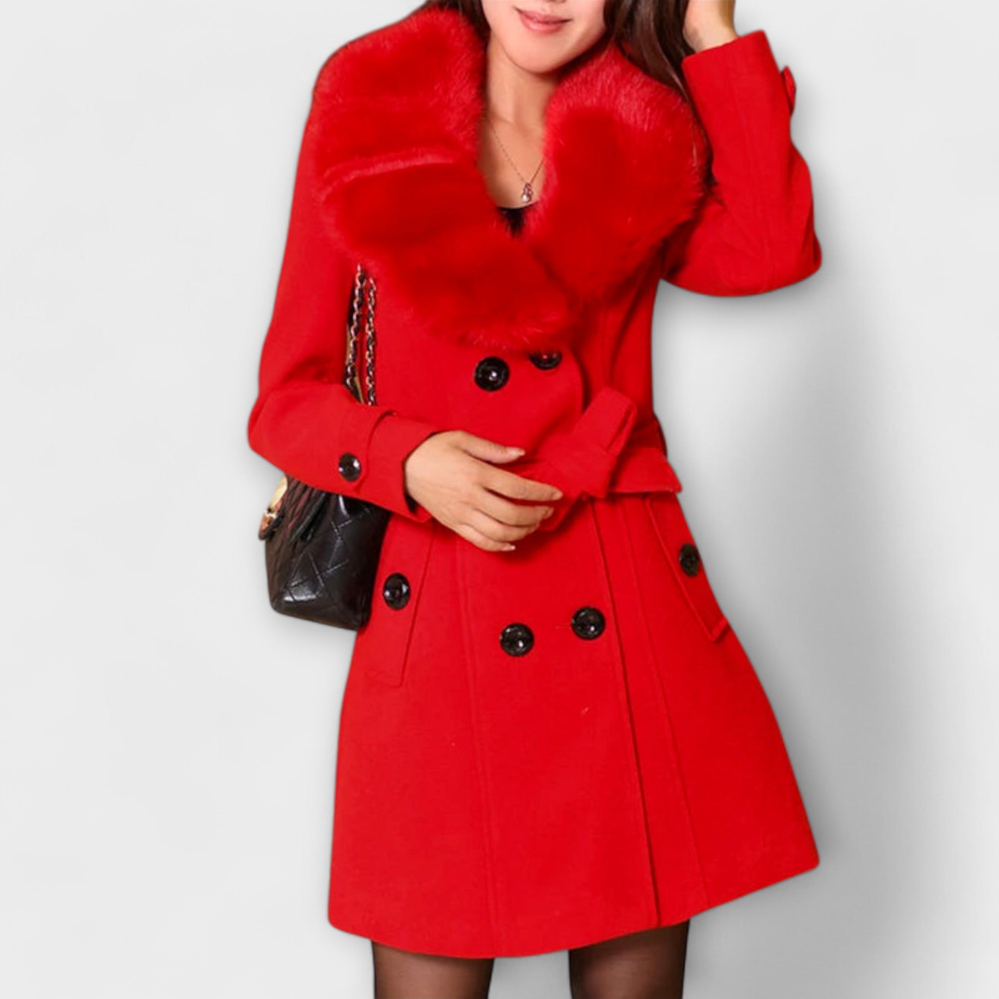 Justine - Manteau Élégant Chaud