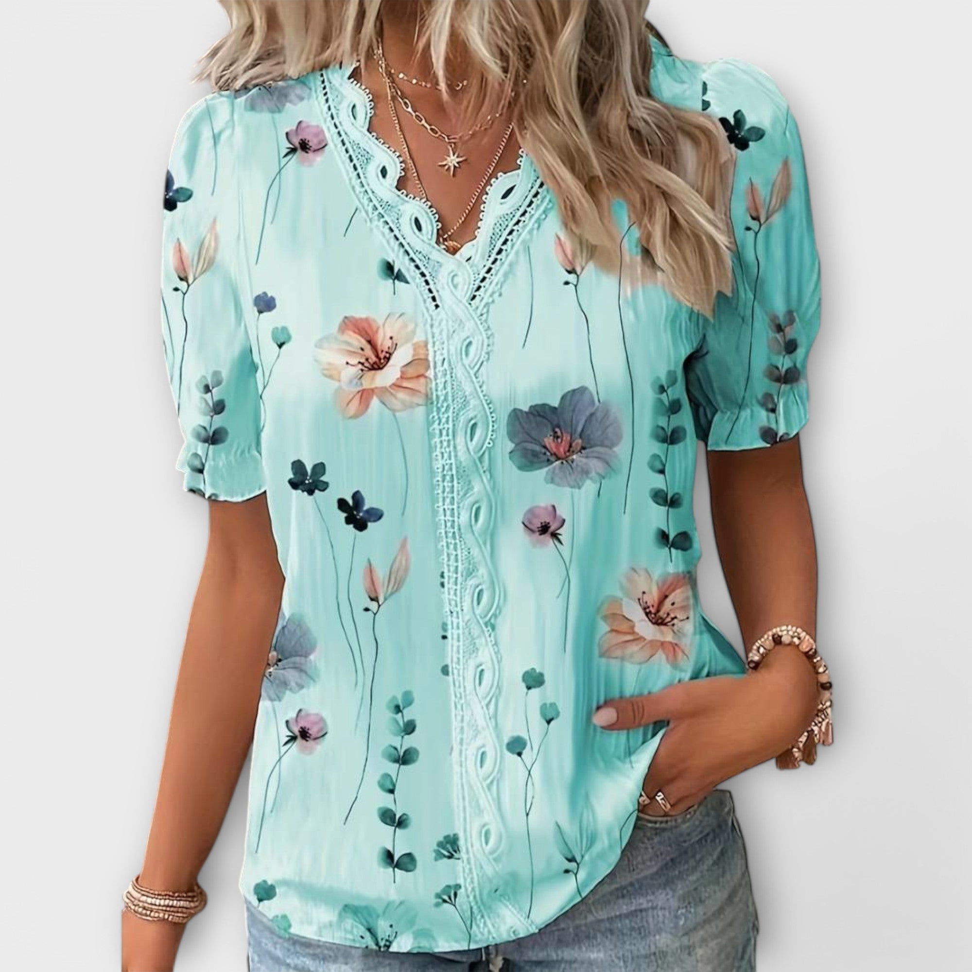Sarah - Blouse V Col