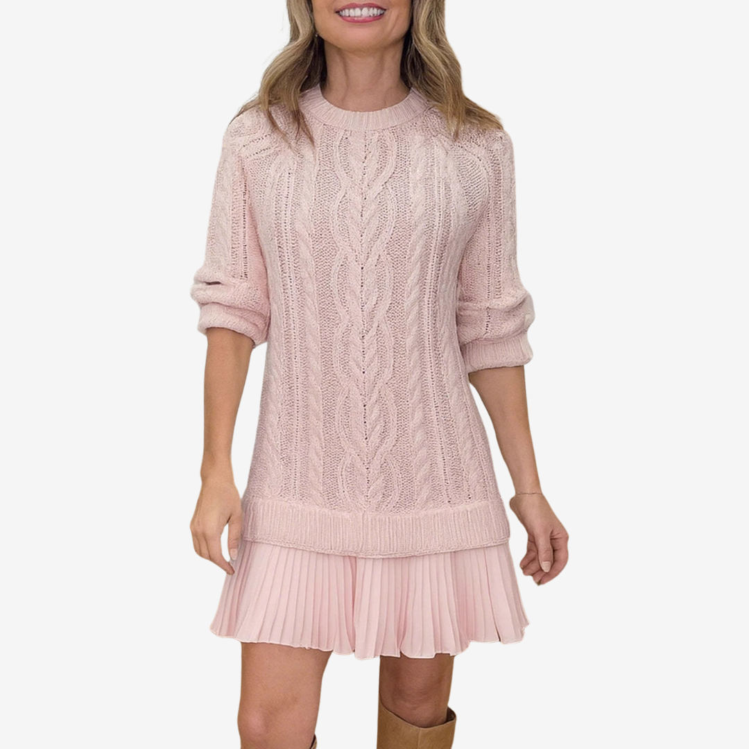 Anaïs - Robe Tricot Élégante