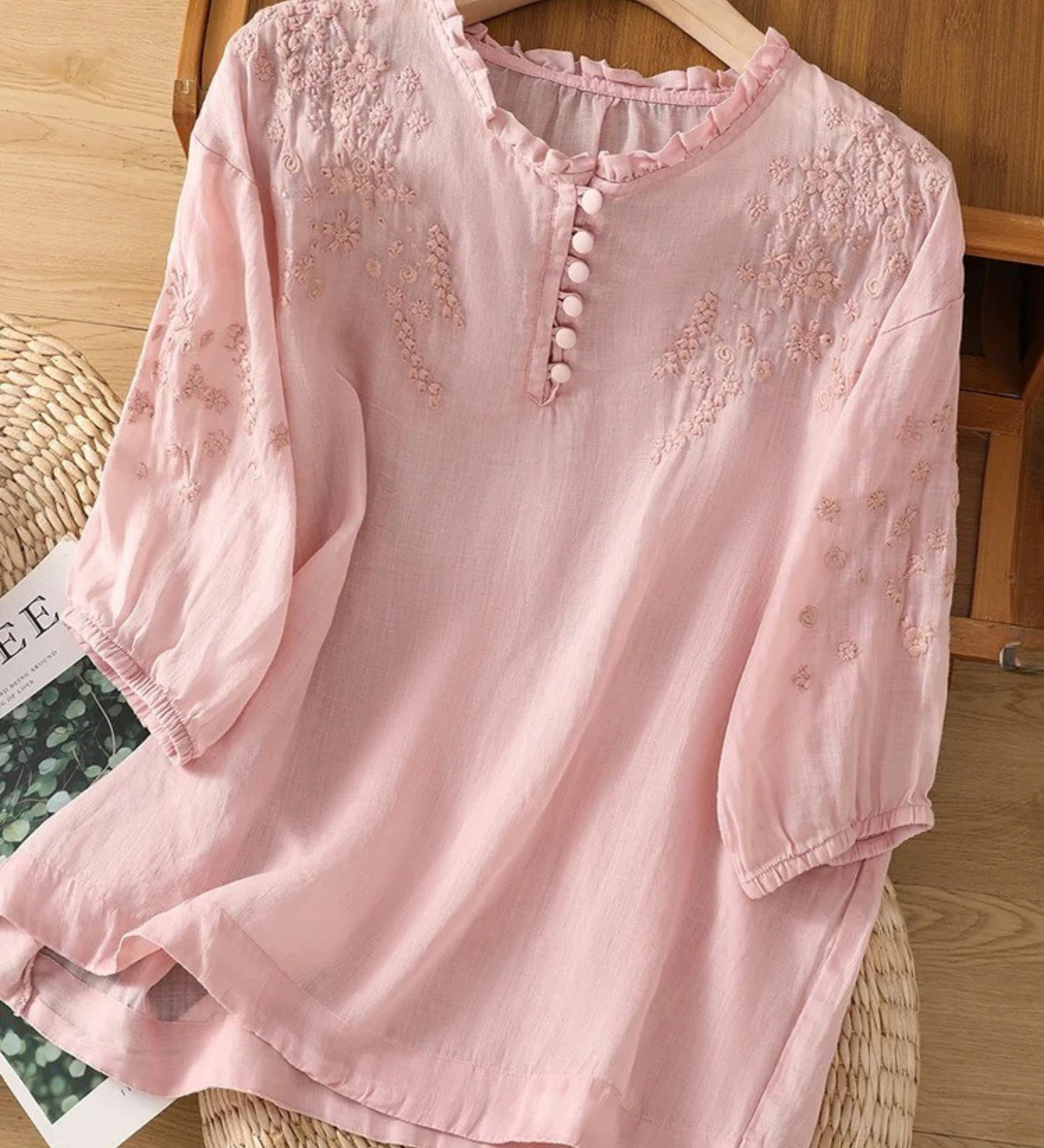 Clara - Blouse Chic Coton