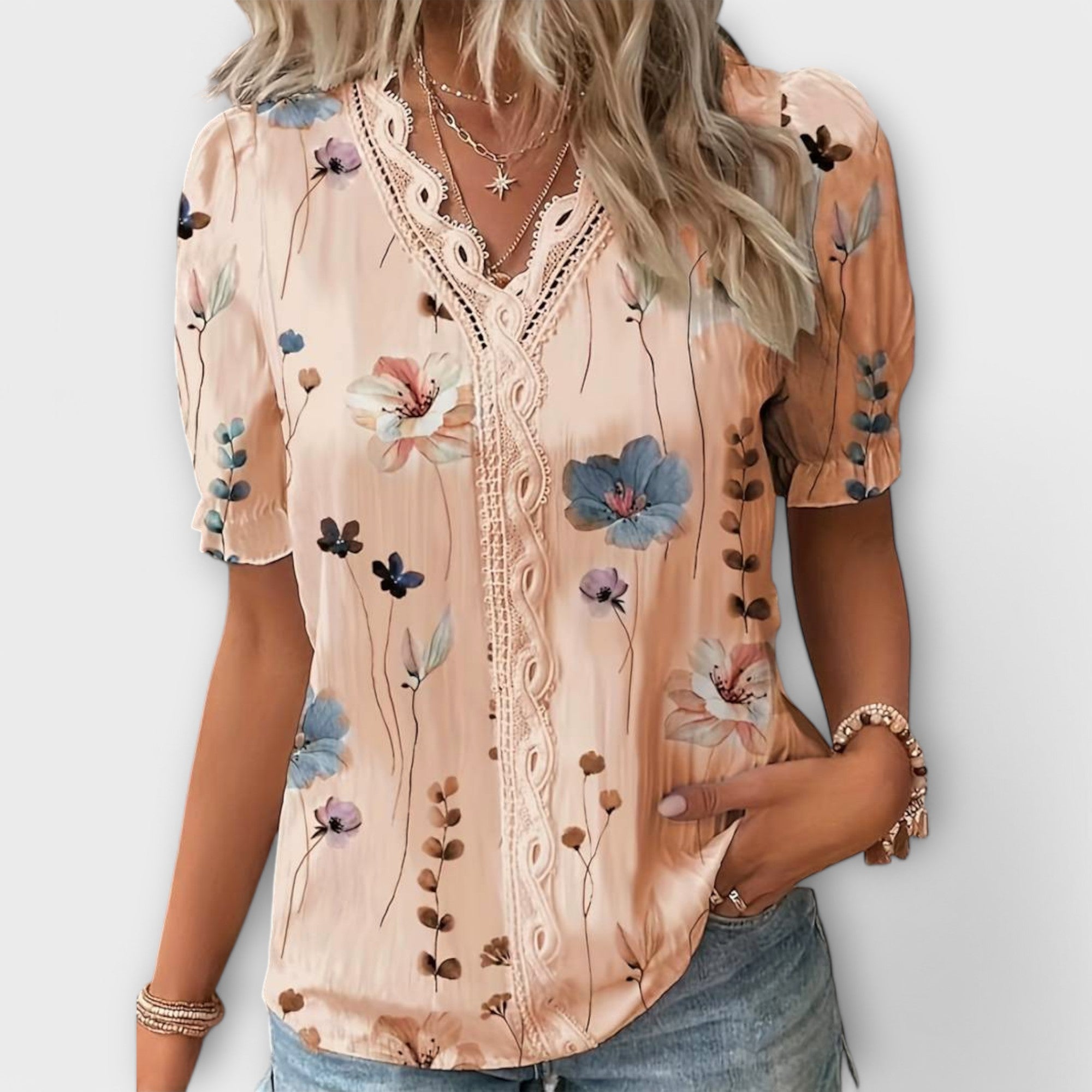 Sarah - Blouse V Col
