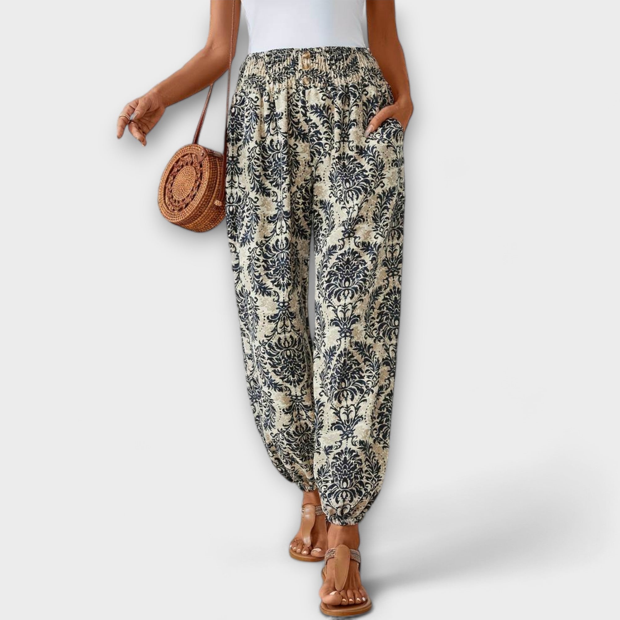 Clara - Pantalons Ethniques Élégants