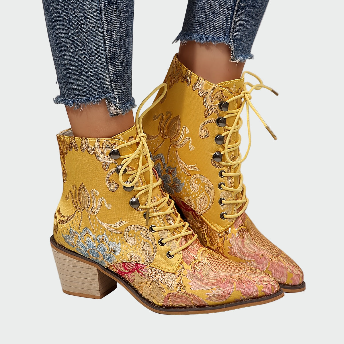 Céline - Bottines Motif Oriental