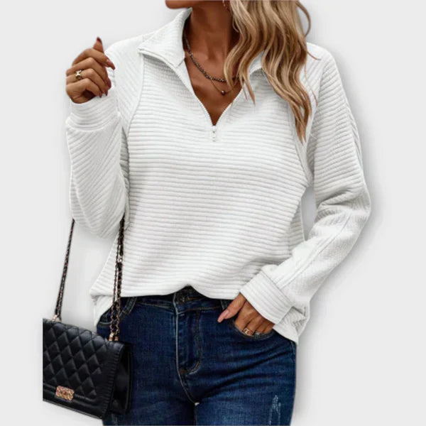Inès - Pull Élégant Tricot