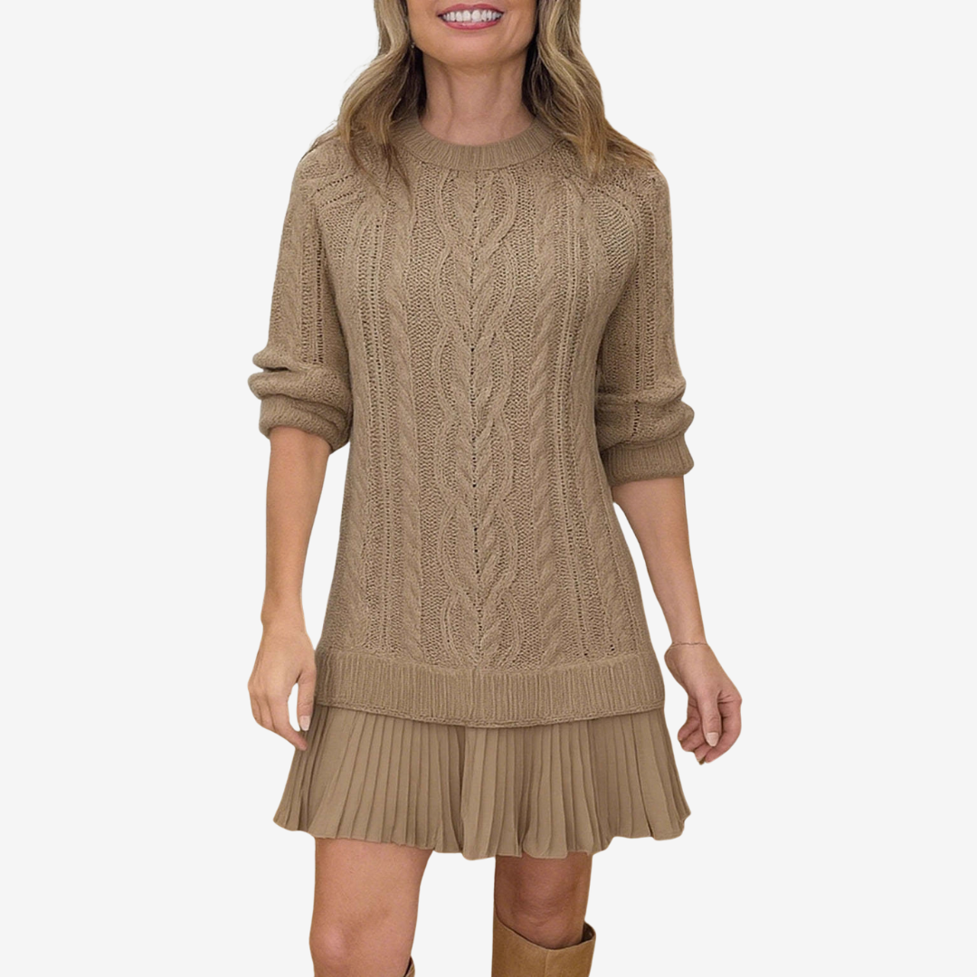 Anaïs - Robe Tricot Élégante