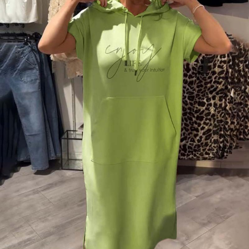 Élodie - Robe Casual Capuche