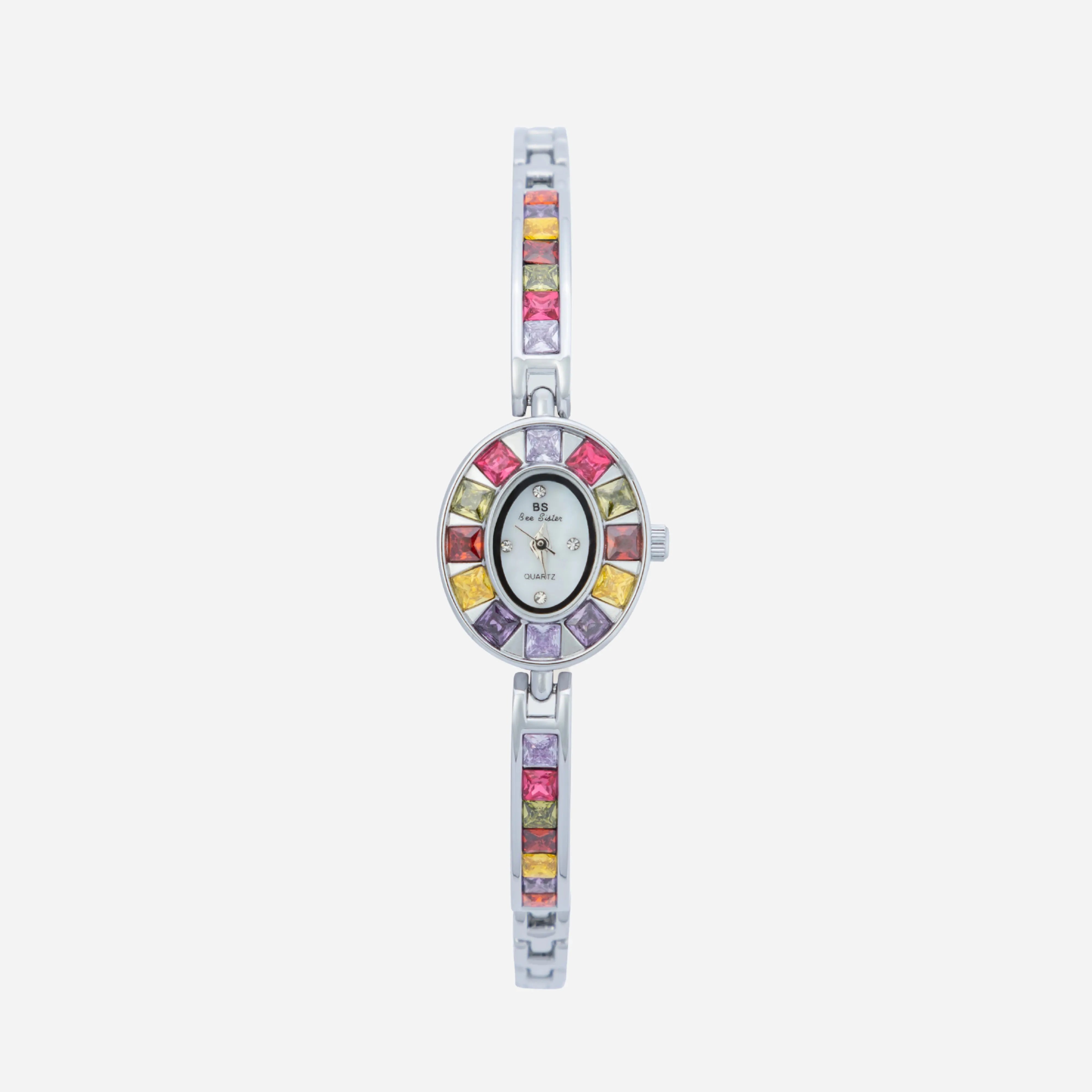 Clémence - Montre Colorée Dorée