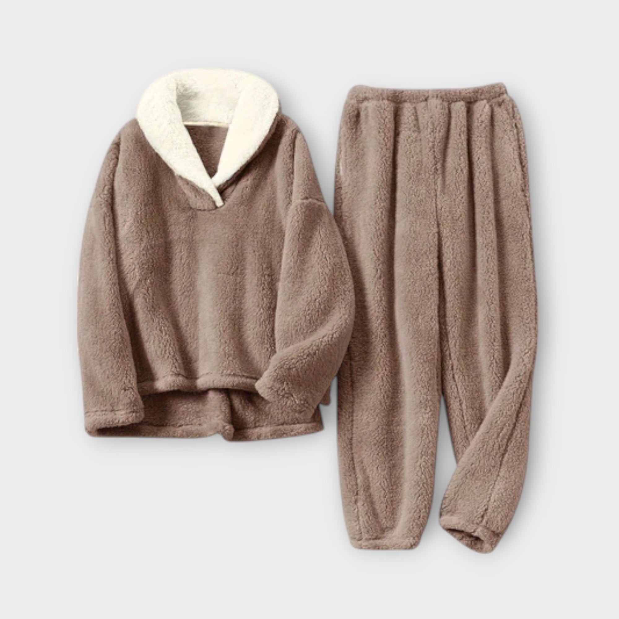 Sarah - Ensemble Flanelle Élégant