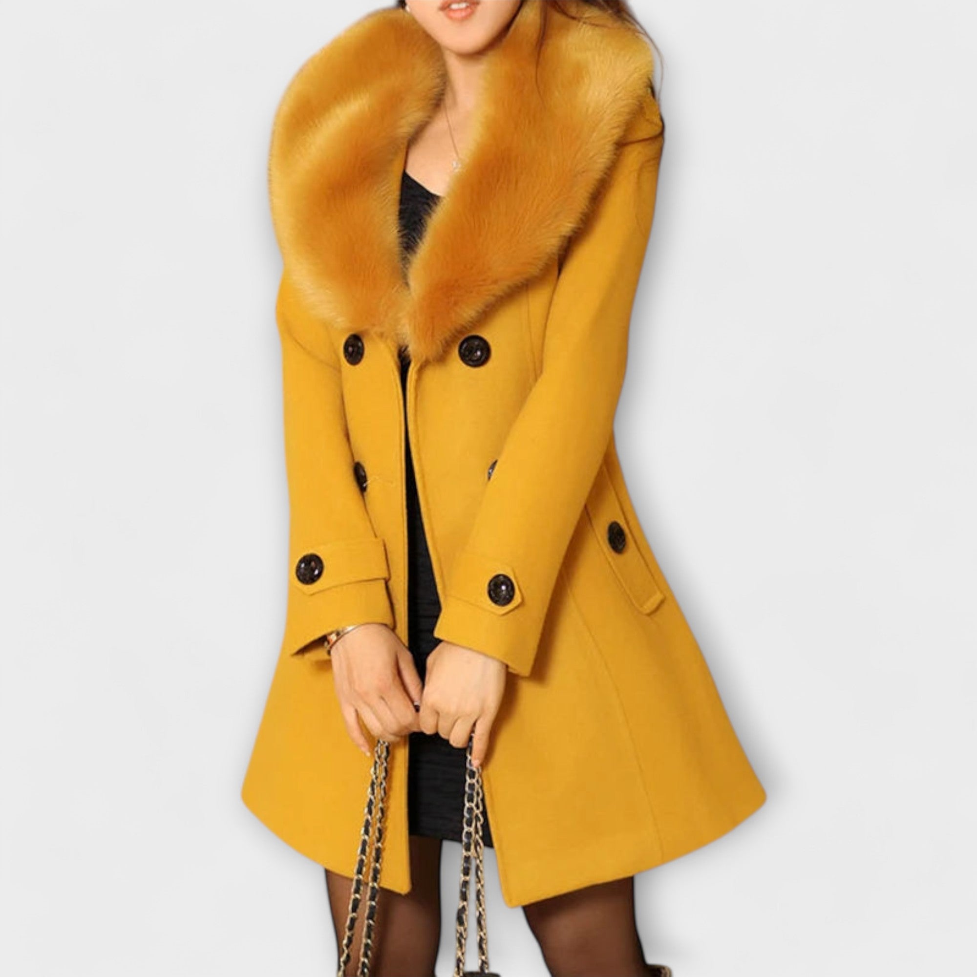 Justine - Manteau Élégant Chaud